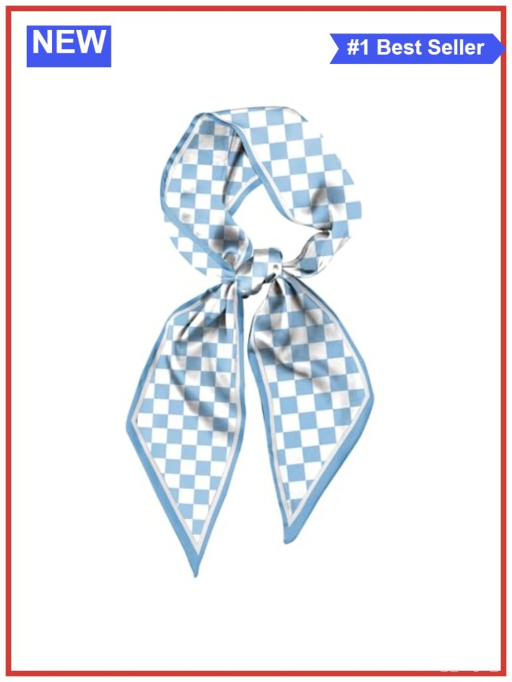 Silk Feeling Satin Fashion Scarf for Bag Decoration & Neck Wrap